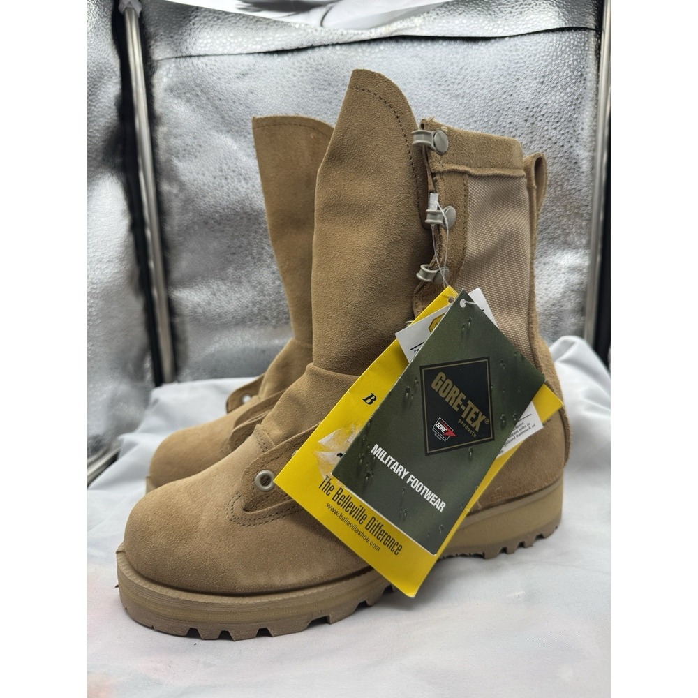 Belleville 790 A Waterproof Goretex Combat Flight Boots Vibram Mens Sz 4.5W